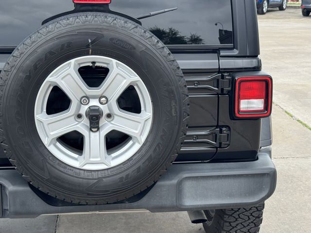 2022 Jeep Wrangler Unlimited Sport S Black at Wharton Ford