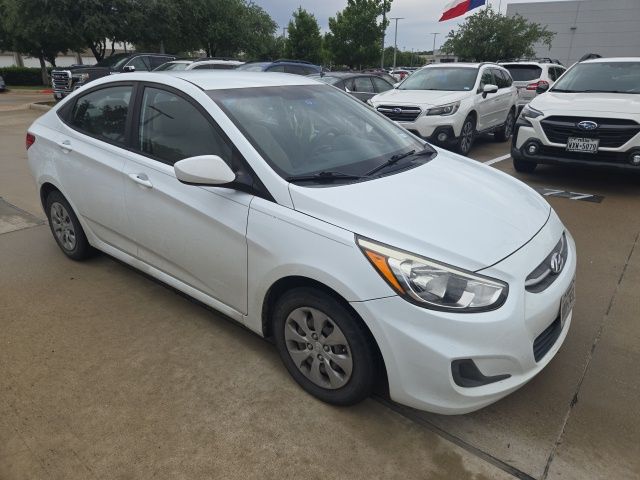 Century White 2016 Hyundai Accent SE Sedan FWD Sedan Front-Wheel Drive 6-Speed Automatic