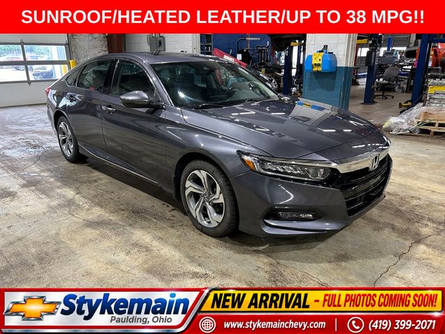 Gray (Modern Steel Metallic) 2020 Honda Accord Sedan Front-Wheel Drive Continuously Variable Transmission