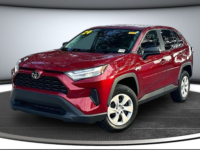 Red (Ruby Flare Pearl) 2024 Toyota RAV4 SUV / Crossover Front-Wheel Drive 8-Speed Automatic