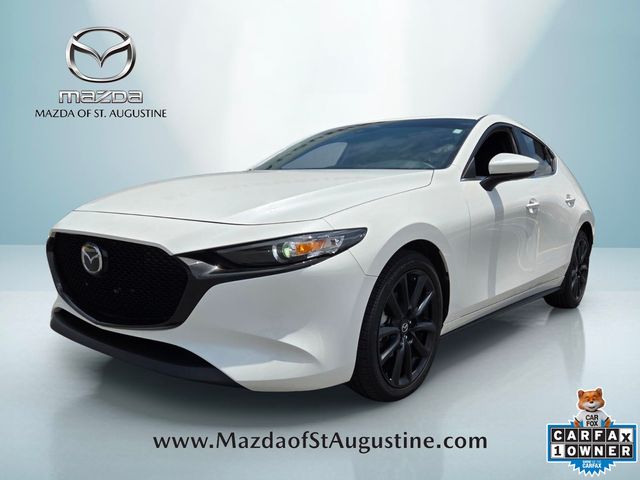 Snowflake White Pearl 2024 Mazda MAZDA3 Hatchback Front-Wheel Drive 6-Speed Automatic