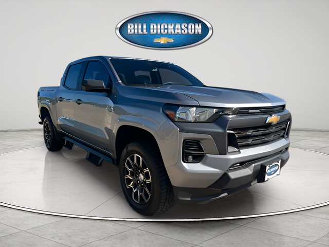 Sterling Gray Metallic 2023 Chevrolet Colorado Pickup Truck Four-Wheel Drive 8-Speed Automatic