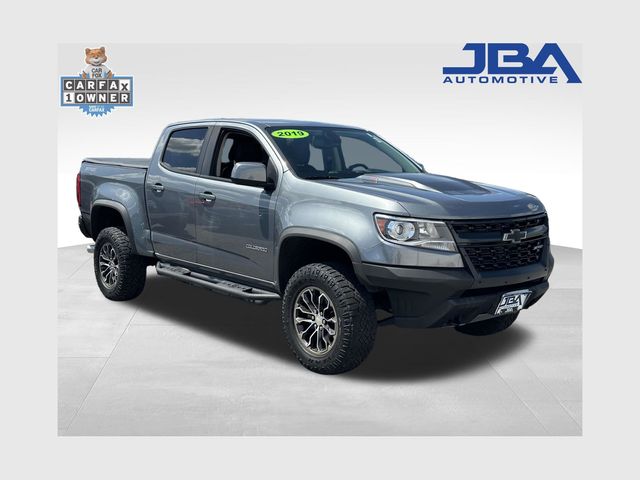 Gray (Steel Metallic) 2019 Chevrolet Colorado Pickup Truck Four-Wheel Drive 6-Speed Automatic