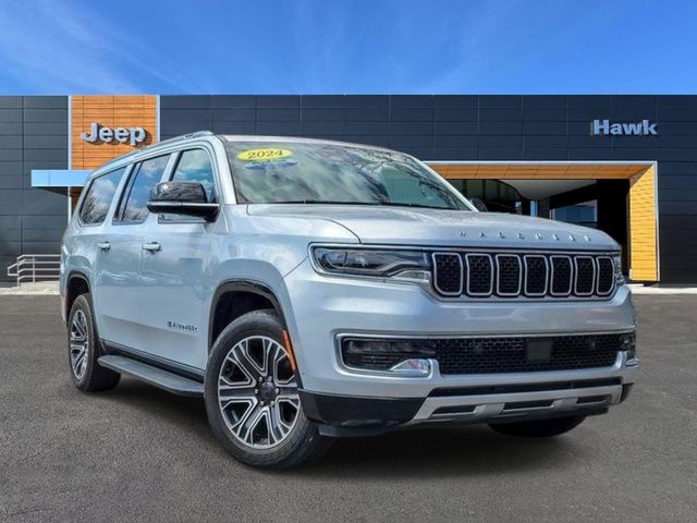 Silver Zynith 2024 Jeep Wagoneer L Series II 4WD SUV / Crossover Four-Wheel Drive 8-Speed Automatic