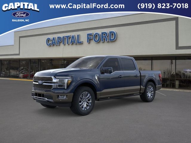 Blue Metallic 2026 Ford F-150 Pickup Truck Four-Wheel Drive Automatic
