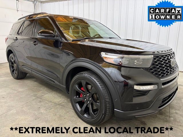Agate Black Metallic 2020 Ford Explorer ST AWD SUV / Crossover All-Wheel Drive Automatic