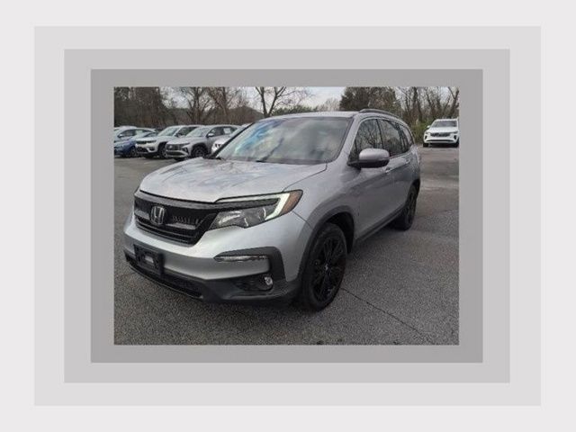 Lunar Silver Metallic 2021 Honda Pilot SE AWD SUV / Crossover All-Wheel Drive 9-Speed Automatic