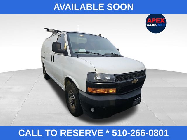 Summit White 2020 Chevrolet Express Cargo Van Rear-Wheel Drive 8-Speed Automatic Overdrive