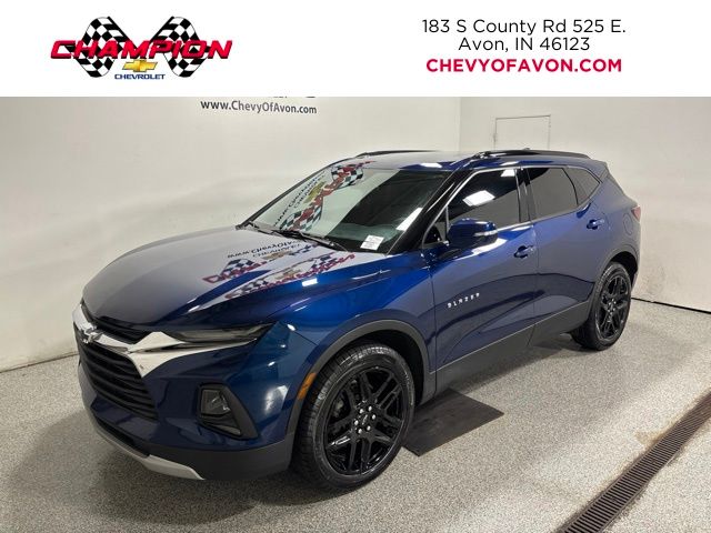 Blue Glow Metallic 2022 Chevrolet Blazer 2LT FWD SUV / Crossover Front-Wheel Drive 9-Speed Automatic Overdrive