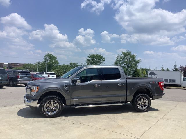 Used 2021 Ford F-150 Lariat with VIN 1FTFW1ED2MFC86124 for sale in Indianapolis, IN