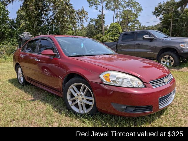 Red Jewel Tintcoat 2010 Chevrolet Impala Sedan Front-Wheel Drive 4-Speed Automatic Overdrive