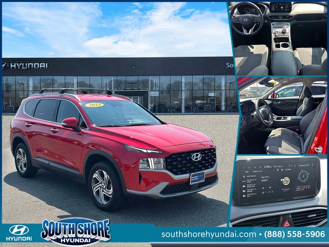 Calypso Red 2023 Hyundai Santa Fe SUV / Crossover All-Wheel Drive 8-Speed Automatic