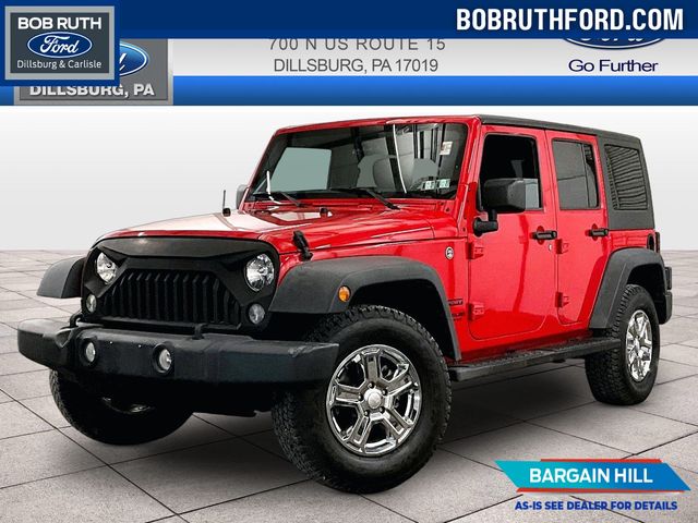 2017 Jeep Wrangler Unlimited Sport Red at Auto Express Mitsubishi