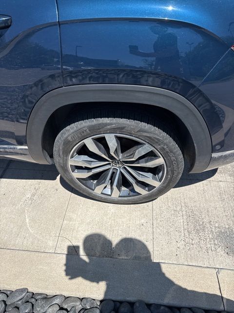 2023 Volkswagen Atlas Cross Sport 3.6L V6 SEL Premium R-Line Blue at Sutliff Volkswagen