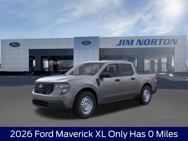 Gray Metallic 2026 Ford Maverick XL SuperCrew AWD Pickup Truck All-Wheel Drive 8-Speed Automatic