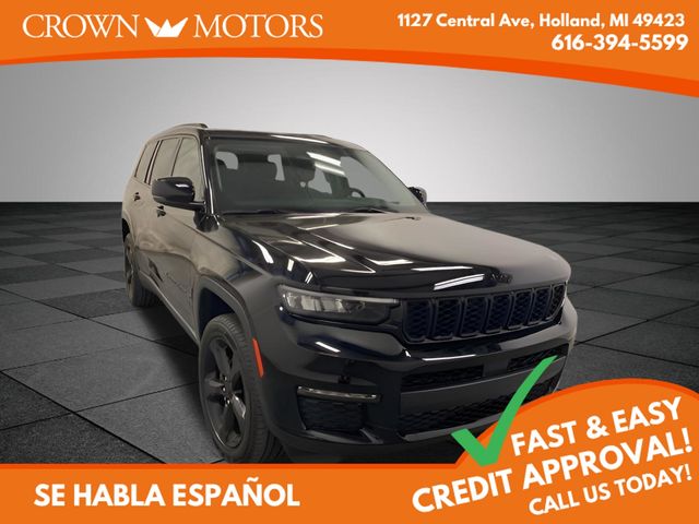 Diamond Black 2023 Jeep Grand Cherokee L SUV / Crossover Four-Wheel Drive 8-Speed Automatic