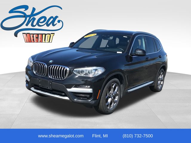 Jet Black 2021 BMW X3 xDrive30e AWD SUV / Crossover All-Wheel Drive 8-Speed Automatic