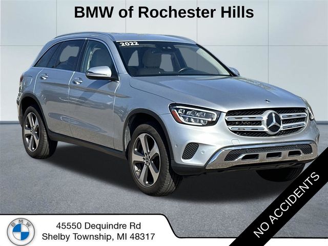 Cirrus Silver Metallic 2022 Mercedes-Benz GLC 300 SUV 4MATIC SUV / Crossover All-Wheel Drive 9-Speed Automatic