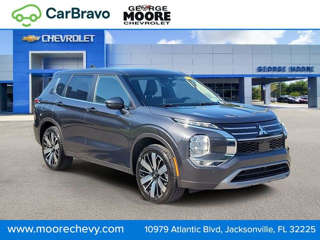 Graphite Gray 2025 Mitsubishi Outlander SUV / Crossover Front-Wheel Drive Continuously Variable Transmission