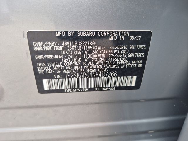 Used 2022 Subaru Forester Touring 4D Sport Utility