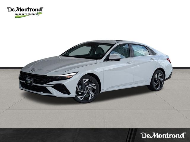 2026 Hyundai Elantra Limited White at DeMontrond Gulf Freeway