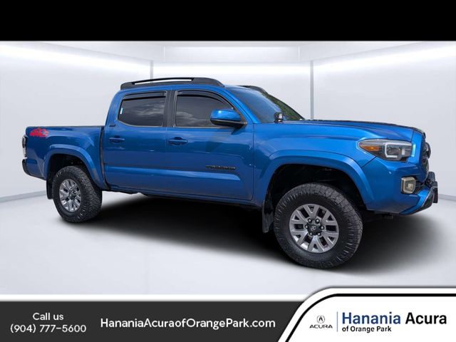 Blazing Blue 2016 Toyota Tacoma Pickup Truck Four-Wheel Drive 6-Speed Automatic