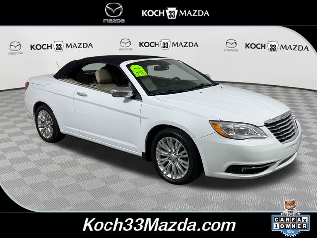 Bright White Clearcoat 2013 Chrysler 200 Limited Convertible FWD Convertible Front-Wheel Drive 6-Speed Automatic