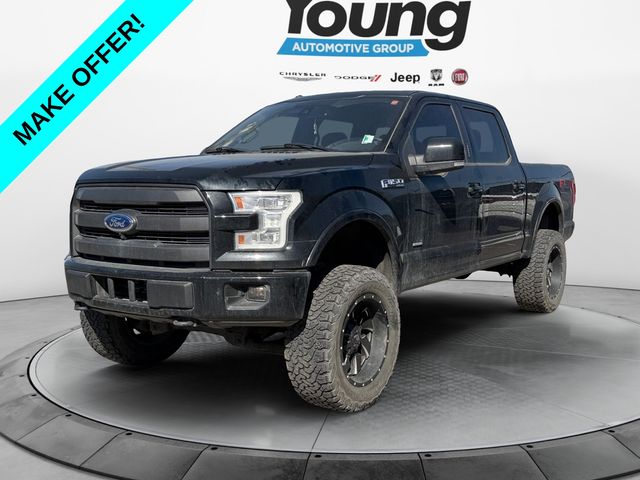 Blue 2017 Ford F-150 Pickup Truck Automatic
