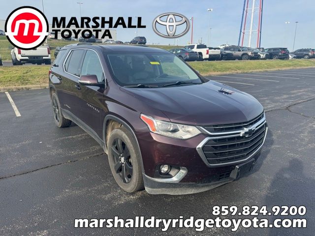 Black Currant Metallic 2018 Chevrolet Traverse LT Leather FWD SUV / Crossover Front-Wheel Drive 9-Speed Automatic