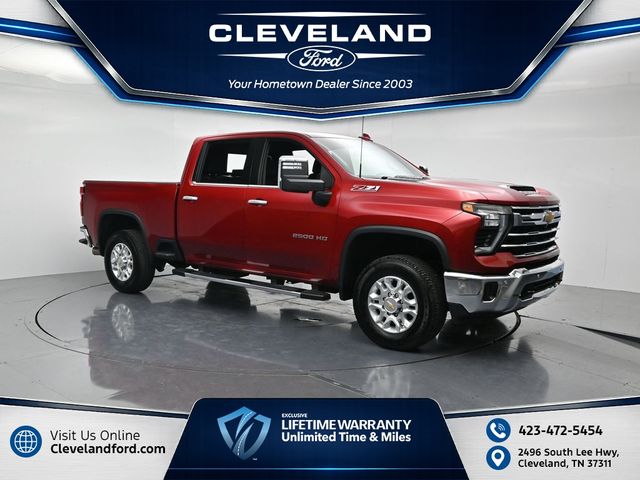Radiant Red Tintcoat 2025 Chevrolet Silverado 2500HD Pickup Truck Four-Wheel Drive Automatic