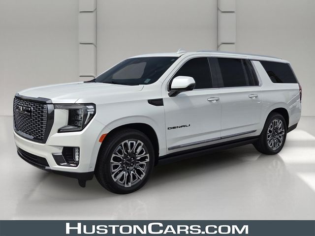 White Frost Tricoat 2024 GMC Yukon XL SUV / Crossover Four-Wheel Drive
