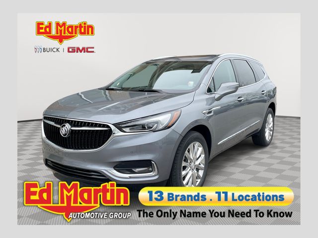 Satin Steel Gray Metallic 2021 Buick Enclave Premium AWD SUV / Crossover Four-Wheel Drive 9-Speed Automatic