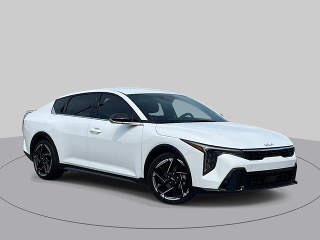 Snow White Pearl 2025 Kia K4 Sedan Front-Wheel Drive Continuously Variable Transmission