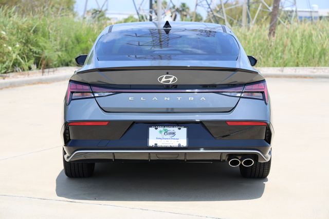 2024 Hyundai Elantra N Line Gray at Bayshore Chrysler Jeep Dodge Ram
