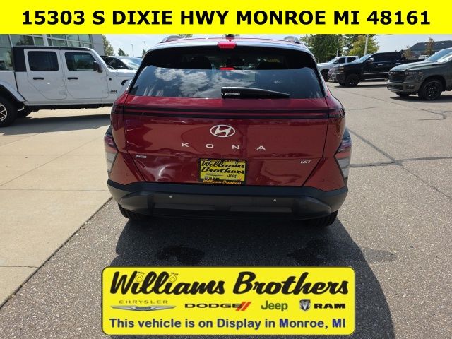 2024 Hyundai Kona Limited - Red Metallic exterior view 6