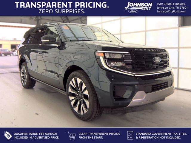 Stone Blue Metallic 2025 Ford Expedition SUV / Crossover Four-Wheel Drive Automatic