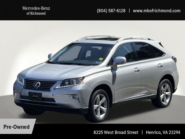 Silver 2013 Lexus RX SUV / Crossover All-Wheel Drive 6-Speed Automatic