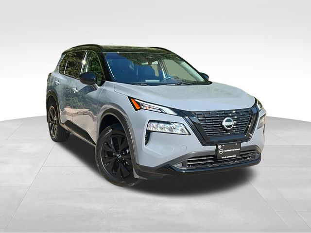 Boulder Gray Pearl/Super Black 2023 Nissan Rogue SUV / Crossover All-Wheel Drive Continuously Variable Transmission