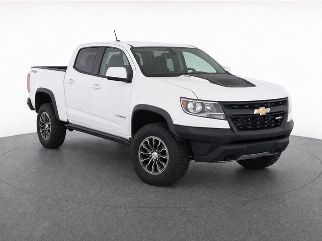 Summit White 2017 Chevrolet Colorado Pickup Truck Four-Wheel Drive 6-Speed Automatic
