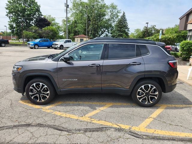 2024 Jeep Compass Limited - Baltic Gray Metallic Clearcoat exterior view 6