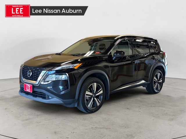 Super Black 2021 Nissan Rogue SL AWD SUV / Crossover All-Wheel Drive Continuously Variable Transmission