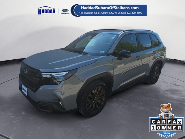 River Rock Pearl 2025 Subaru Forester SUV / Crossover All-Wheel Drive Continuously Variable Transmission