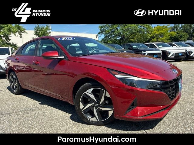 Ultimate Red 2023 Hyundai Elantra Sedan Front-Wheel Drive Continuously Variable Transmission