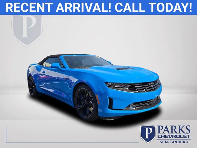 Rapid Blue 2023 Chevrolet Camaro LT1 Convertible RWD Convertible Rear-Wheel Drive Automatic
