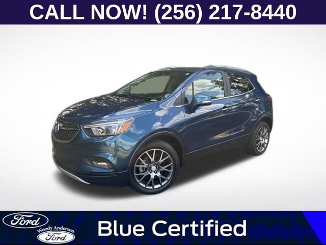 Blue (Deep Azure Metallic) 2019 Buick Encore Sport Touring FWD SUV / Crossover Front-Wheel Drive 6-Speed Automatic Overdrive