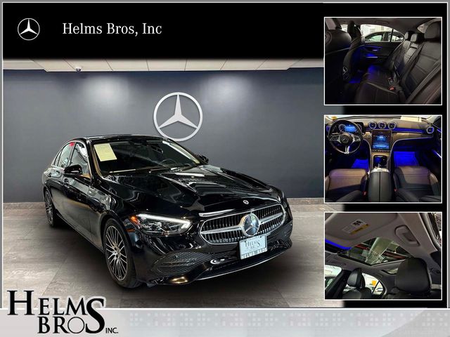 used 2022 Mercedes-Benz C-Class car, priced at $35,991