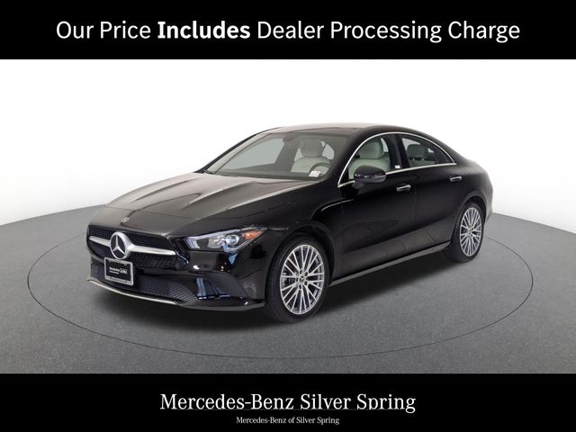 Night Black 2023 Mercedes-Benz CLA Coupe All-Wheel Drive 7-Speed Automatic