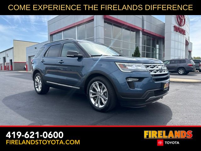 Blue Metallic 2019 Ford Explorer SUV / Crossover Front-Wheel Drive 6-Speed Automatic