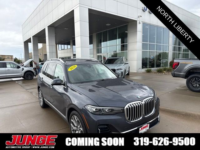 Arctic Gray Metallic 2020 BMW X7 SUV / Crossover All-Wheel Drive 8-Speed Automatic