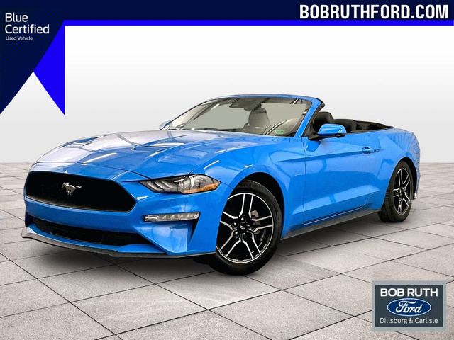 Grabber Blue Metallic 2023 Ford Mustang Convertible Rear-Wheel Drive Automatic